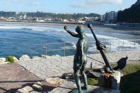 サリナス Casa De Vacaciones Y Escapadas, Salinas, Asturias, Espanaヴィラ エクステリア 写真